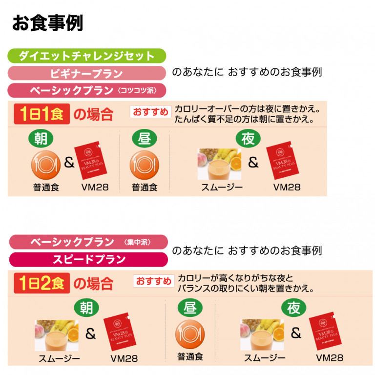 ベーシックプラン(1日2食・15日間または1日1食・30日間） - NSF